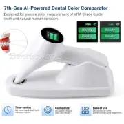 Dental Tooth Color Comparator Digital AI Powered Photoelectric LCD Shade Guide