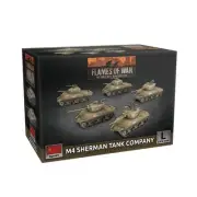 Flames of War: Soviet: M4 Sherman Tank Company (x5 Plastic) WW2 15mm Tabletop