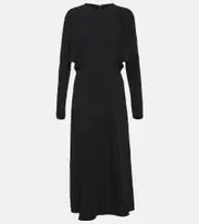 [Victoria Beckham] Victoria Beckham Cady midi dress AU 10 black