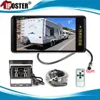 9" Car Rear View Mirror Monitor Heavy Duty CCD Color Reversing Camera 10m HD