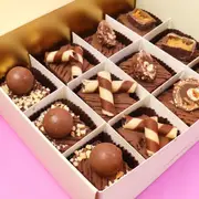 Donut and Chocolate Treat Box Gift