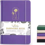Password Password Books for Seniors.Medium Size Password with Alphabetical Tabs