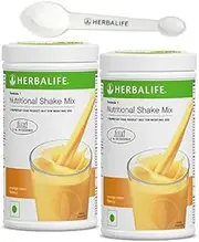 Herbalife Formula1 Shake (Orange Cream, 500 g) Pack of 2