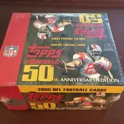 2005 Topps 50th Anniv Box - Home of the PRISTINE AARON RODGERS ROOKIE ! J20