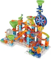 VTech Marble Rush Adventure Set | 10 Marbles | 128 Building Pieces | Multicolor