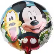 18" in Balloon Mylar Foil Mickey Mouse & Friend Christmas Birthday Party