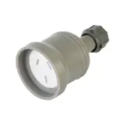 DETA 10A Grey Extension Socket