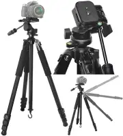 80" Professional Heavy Duty Tripod w/Case For Sony Alpha a7 III a7r III