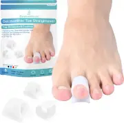 Byehambuni Hammer Toe Straightener, 6 Pack Hammer Toe Corrector for Women, Gel