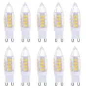 Lightme 10PCS G9 AC 110V 3W SMD 2835 LED Bulb with 51 LEDs