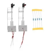 Tri-lights Model HO Scale 20mA Common Anode Signal Metal Cabinet LEDs