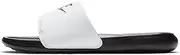 [Nike] Men's Victori One Slide Mix White/Black-Black (DD0234 100) - 7