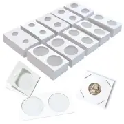 1000Pcs Coin Flip 2x2 10 Assorted Sizes Coin Holders Flips for Colletors The ...