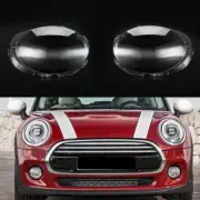 2x Headlight Lens Cover Lampshade Mask Seal Glue For Mini F55 F56 F57 2014-2018 (for: Mini)