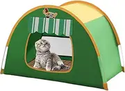 Cat Tents for Indoor - Cave Nest Bed,Washable Breathable Folding Kennel House with Airflow and Ventilation for Kitten Puppy Small Dogs Bunnies Outdoor Backyard