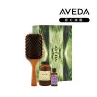 在飛比找momo購物網優惠-【AVEDA】佳節禮盒_館藏經典(木質髮梳/康福茶/薰衣草純