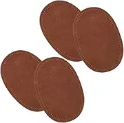 Homoyoyo 2 Pairs Elbow Patch Sweater Elbow Repair Patches Oval Elbow Trousers Repair Patches Sewing Appliques Sew on Knee Pads Fabric Appli for Sewing Suede Repair Patch Pu Coffee
