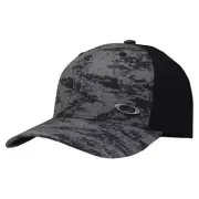 Oakley Tinfoil II Cap Mens Size L/XL Tiger Mountain Camo Grey Black Sports Hat