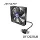 【MR3C】含稅附發票 JETART DF12025UB 12cm 12公分 USB 靜音風扇