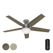 Hunter Fan 52 Inch Ceiling Fan with Lights and Remote Control, Contemporary C