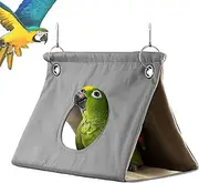 Bird Hammock, Bird Bed - Sleeping Bed with Bird Hammock, Warm House, Shed, Parrot Cuddle Cave, Breathable Hideout for African Grey, Conure, Parrot