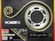 520 VORTEX Sprocket / RK Chain Kit - ZX6R 07-08 2007 2008