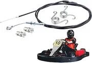 Throttle Cable Kit, Portable Throttle Cable, 75 Inch Go Cart Brake Cable, Enhanced Throttle Cable For, Predator Throttle Cable, Throttle Cable Replacement
