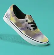 VANS ComfyCush (Blotched) Multi Purple Velvet NWT Women Sz 7, Men Sz 5.5