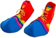 Round Head Clown Shoes Funny Circus Props for Halloween Men Women, Large