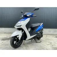 在飛比找蝦皮購物優惠-🛵台南二手機車🛵 2015 勁戰四代 藍白運動版 皇欽排氣管