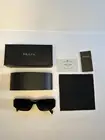 Prada 17WS Sunglasses Black Frame For Women/Men
