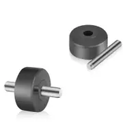 2 Ground Brush Wheels Compatible Shark Vacuum Cleaner NV350 NV501 and More