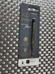 Parker Quink Flow Ballpen Ballpoint FINE Point BLACK Ink Refill SEALED FRANCE