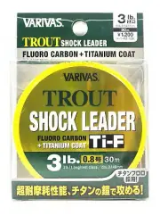 Varivas Fluorocarbon Ti-F Titanium Line Trout 30m 0.8,0.15mm 3lb (6377)