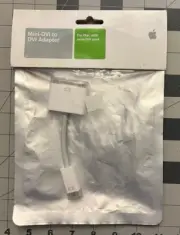 Apple Mini-DVI to DVI Adapter M9321G/B for iMac MacBook - Genuine OEM New/Sealed