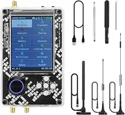[hamgeek] HackRF One R9 V1.9.1 SDR Radio and PortaPackH2M Includes 5 Antennas and USB Cable, Plastic Shell Mounted