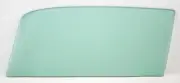 1966-67 Ford Fairlane Fastback Door Glass Green Tint - LH (for: Ford)