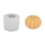 Silicone Pumpkin Candle Mould DIY Gypsum Resin Cement Mould Clay Mould