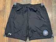 NWTS Under Armour Lake Erie Tritons Black Shorts Men's Size XL Baseball Academy