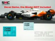 Decal for 1:43 Spark Triple Crown Special Livery Mclaren F1 MCL60 Monaco GP 2023