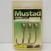 Mustad Ultra Point Football Jig REF FH798 Silver Flake 4/0 Hook 1/2oz 14gr