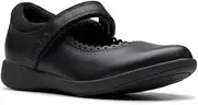 [Clarks] Girl's Etch Pure K, Black, 13.5 UK Child