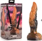 Ravager Rippled Tentacle Silicone Dildo XR Brands