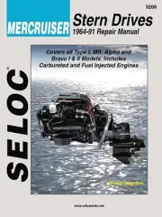 Sierra International Seloc Manual 18-03200 Mercruiser Stern Drives Repair Manual