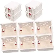 IWOWHERO 10 Sets 86 Type Wall Socket Box Hidden Installation Box Installation Boxes