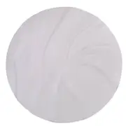 Amalfi Swirl Hand Painted Wall Art White 80x80x3.5cm