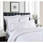 Ambassador 1000TC Embroidered Mocha Sheet Set