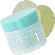 [numbuzin] No.1 Toner Pads | Centella Re-Leaf Green Toner Pad | Double-Sided | Centella Asiatica, Heartleaf, Licorice Root | Calming, Hydrating, Exfoliating | 70 Pads/190 ml