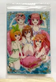 The Quintessential Quintuplets Movie Wafer Special Card Bandai Unopened No.17