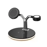 Magnetic 3-in-1 Y-Shape MagSafe Compatible Fast Charging Station